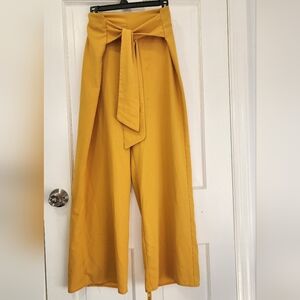 Gypsies & Moondust Mustard Wide-Leg Pants